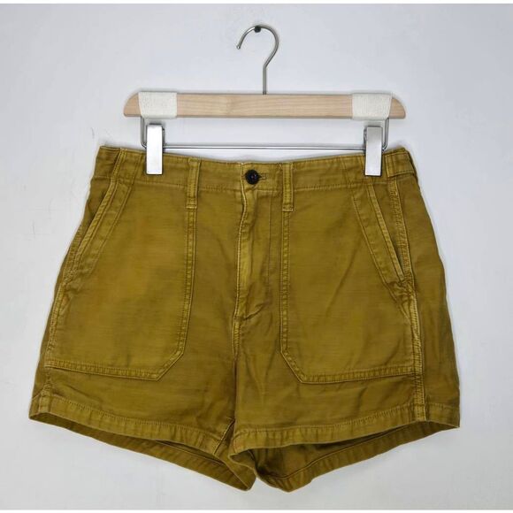 Madewell Relaxed Military Shorts Size 26 Chino - Picture 1 of 5